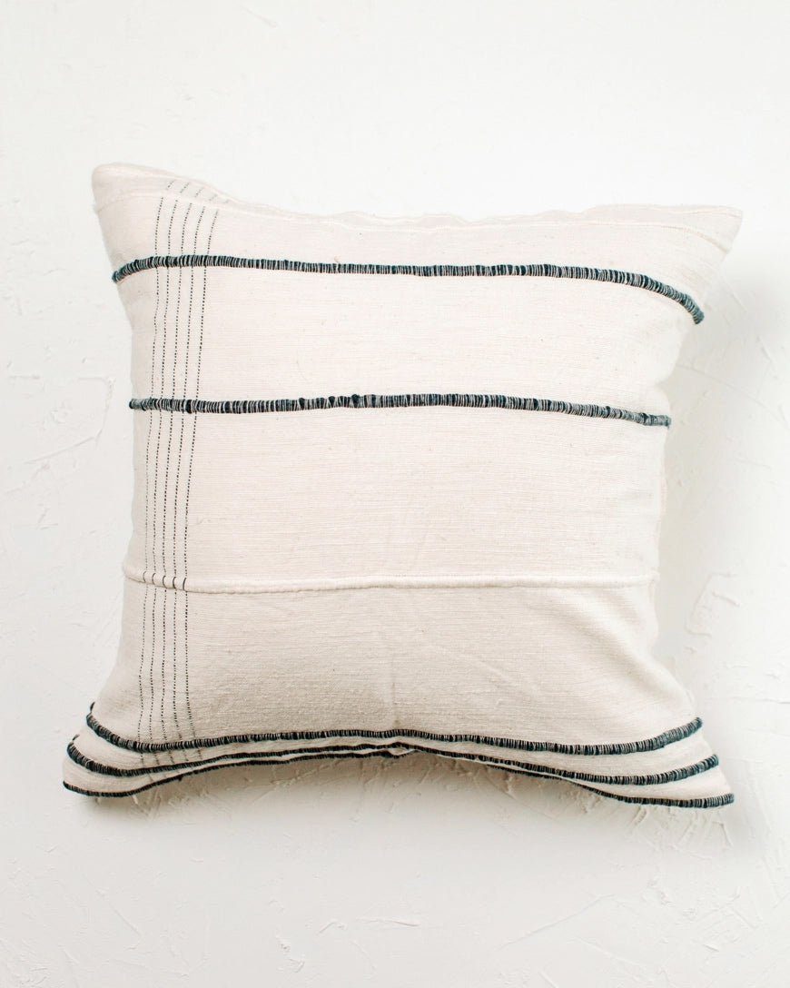 Creative Women Ribbons Navy Pillow image 0