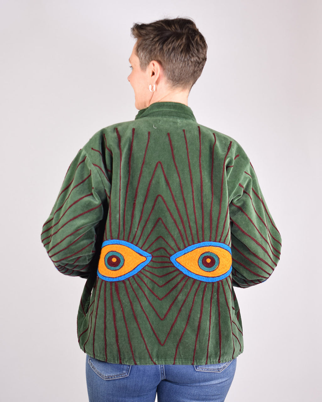 Velvet Evil Eye Jacket - 05 image 1
