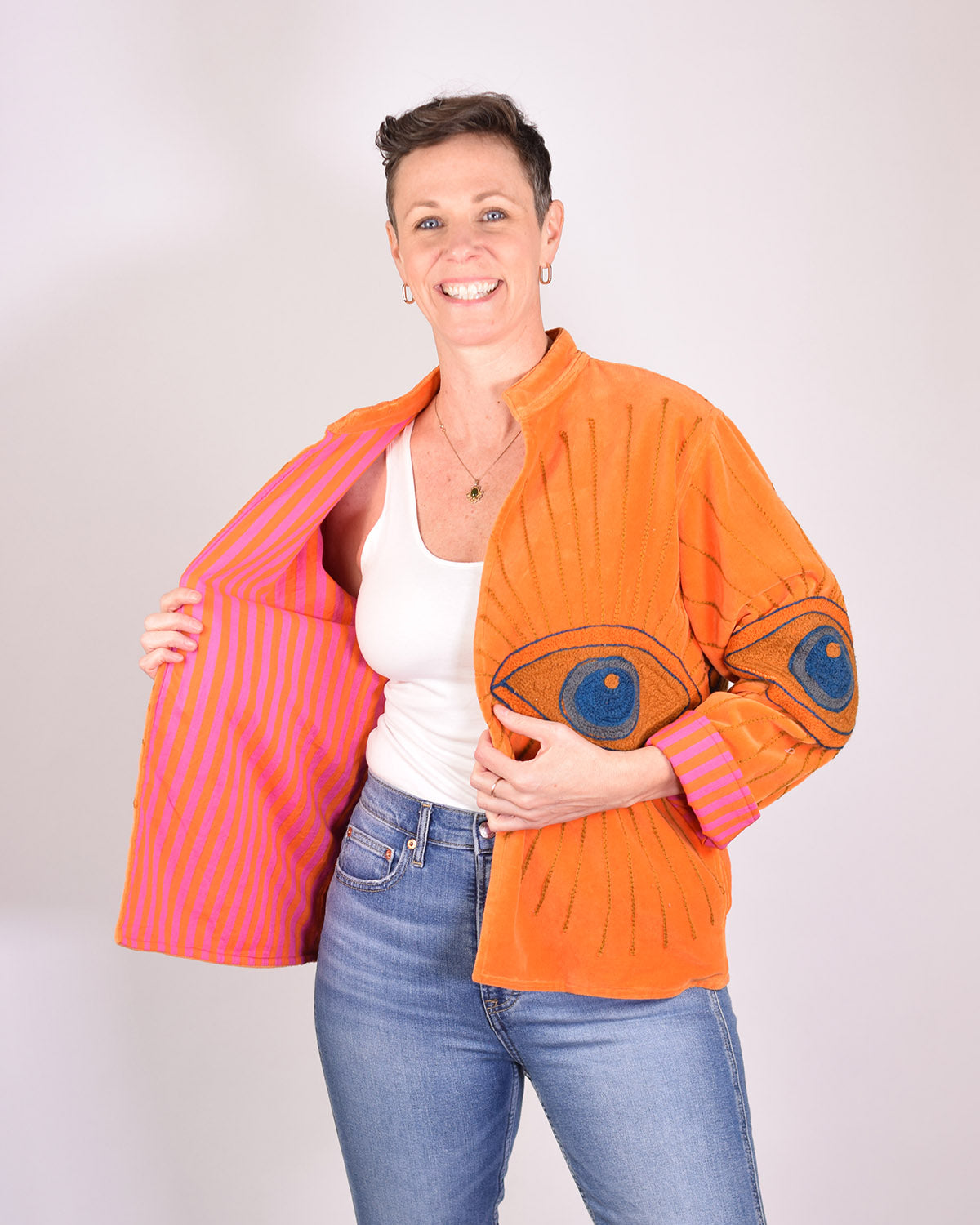 Velvet Evil Eye Jacket - 10 image 2