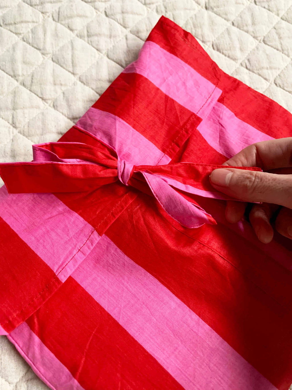 Lightweight Cotton Robe - Wild Poppy image 5