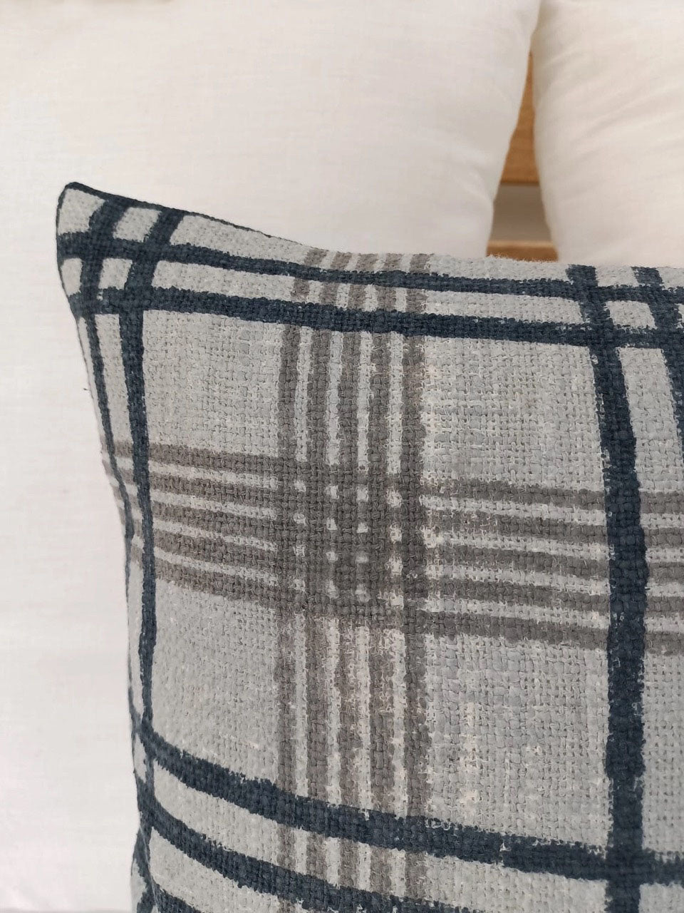 Urban Adorn Checkered Accent Pillow image 1