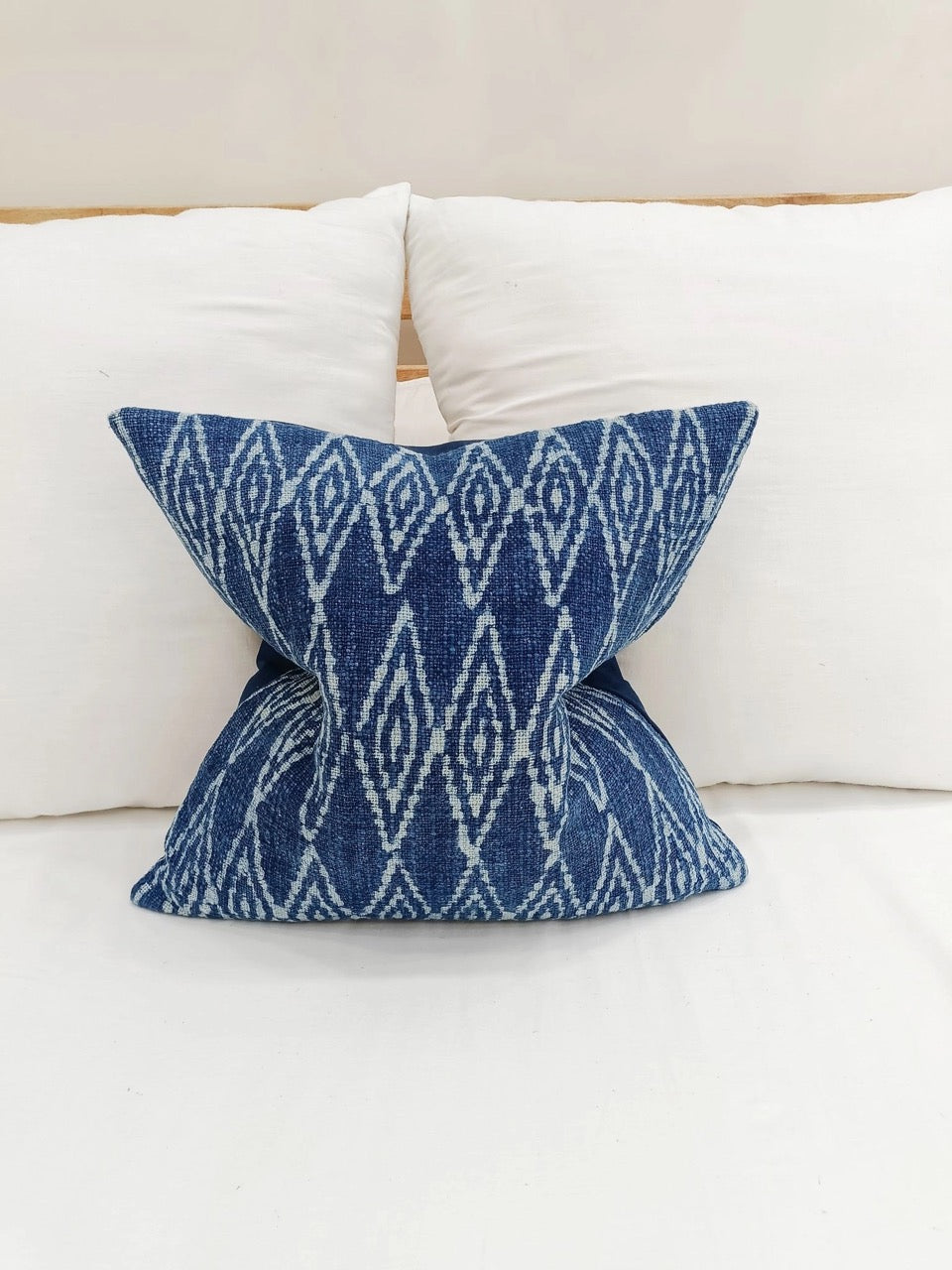 Eyda Homes Indigo Shibori Pillow image 3