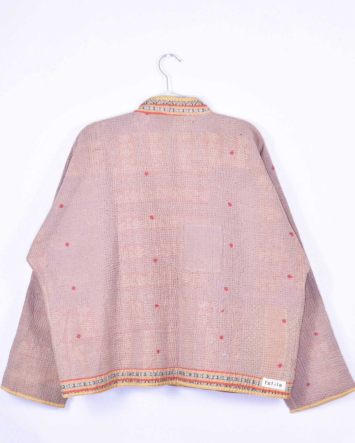 Charlie Quilted Reversible Patchwork Kantha Jacket - 14 image 1