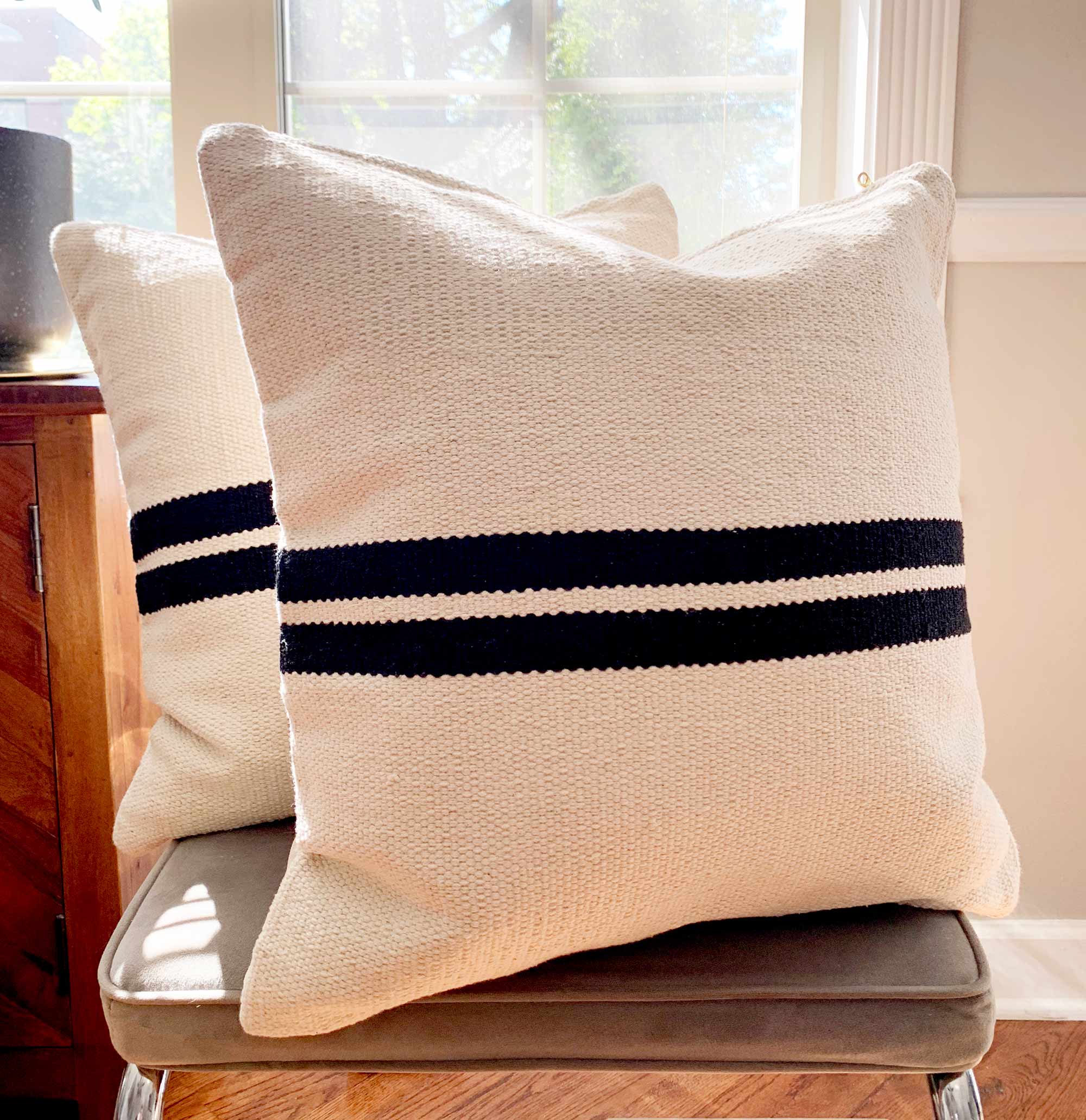 Ruhi Handwoven Pillow image 4