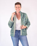 Suzani Embroidered Canvas Jacket/Cardigan -12