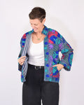 Denim Suzani Embroidered Jacket - 07
