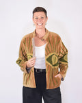 "Evil Eye" Suzani Embroidered Velvet Jacket/Cardigan - 03