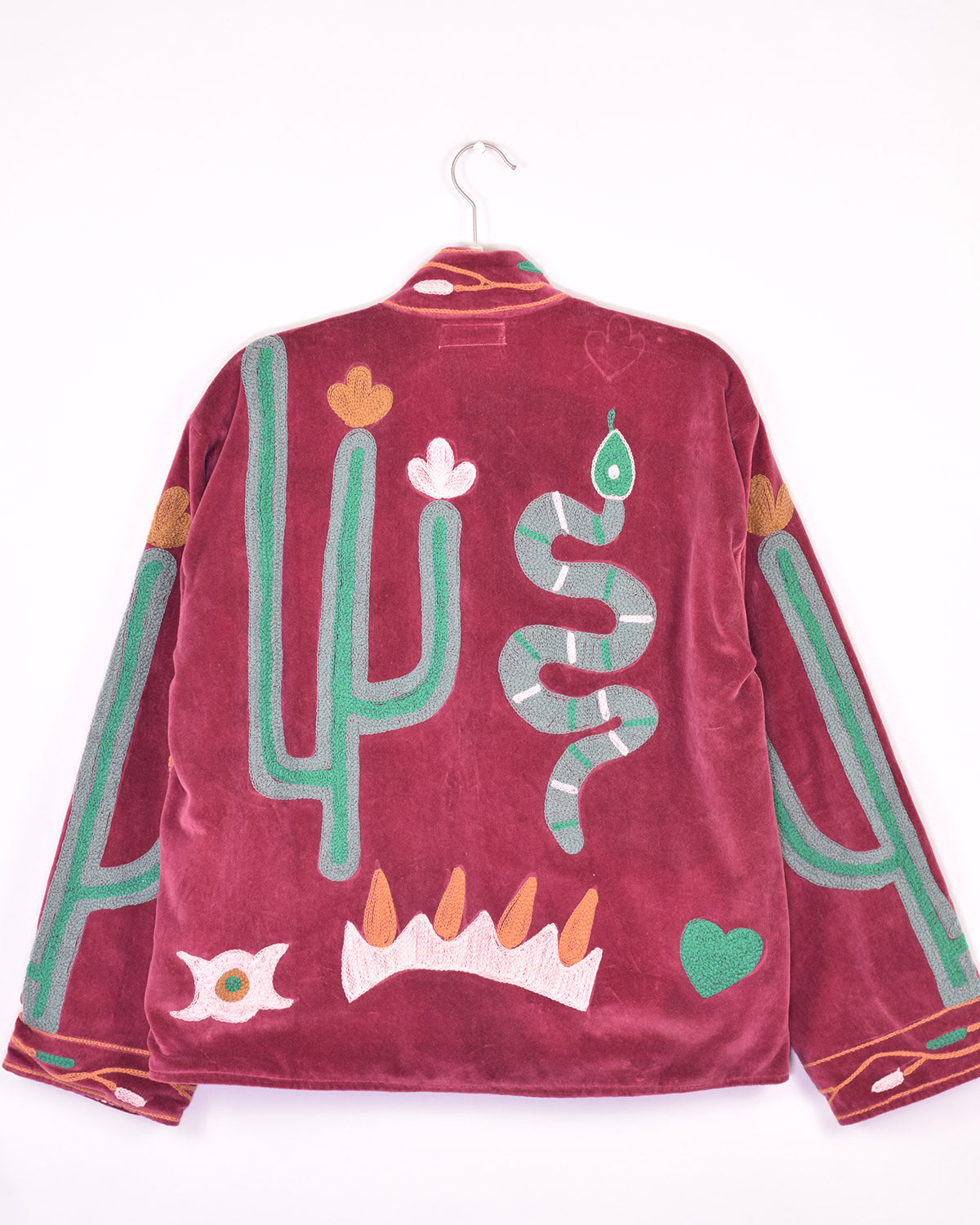 Me + You Embroidered Velvet Jacket - 04 image 1