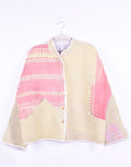 Charlie Quilted Reversible Patchwork Kantha Jacket - 10 image 0