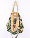 Canvas Suzani Embroidered Oversized Tote Bag - 16 image 0