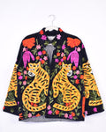 Tiger Tribe Embroidered Velvet Jacket - 04 image 0