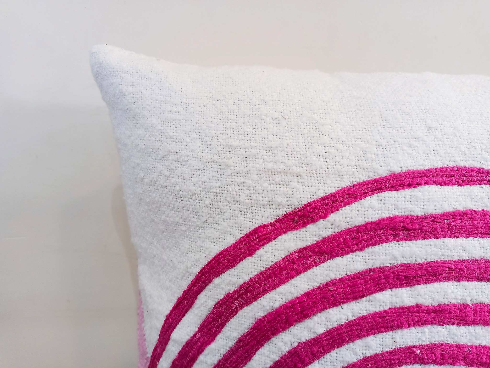 Pink Rainbow Pillow image 4
