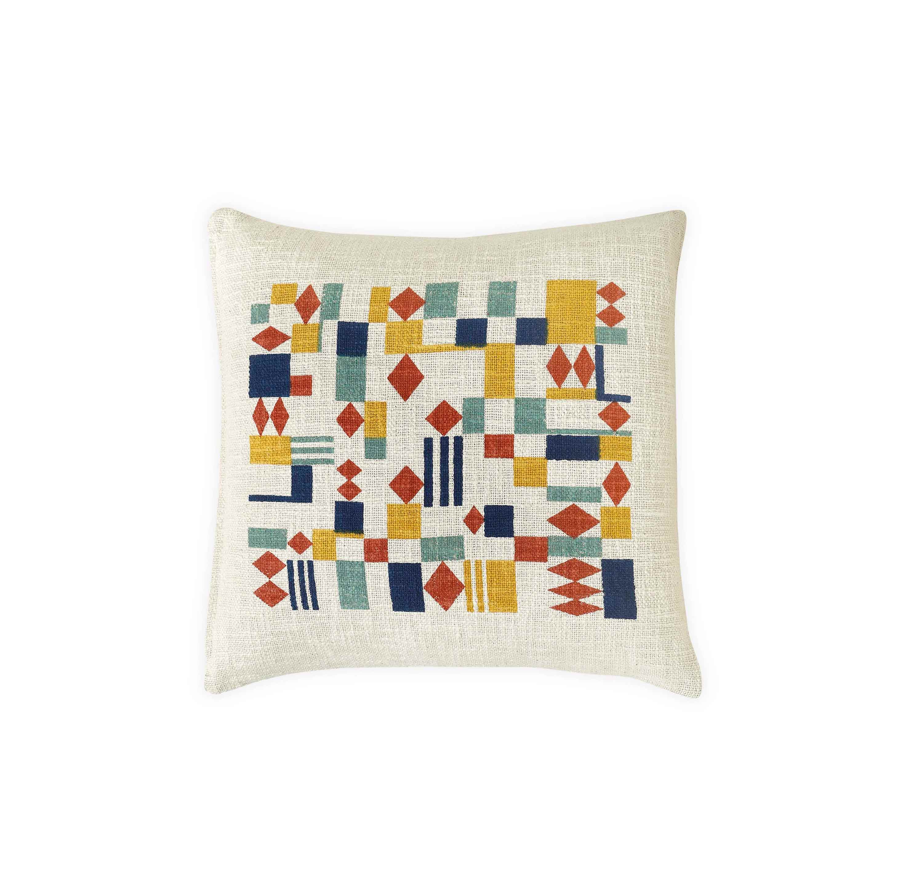 Aakar Tiles Accent Pillow image 3