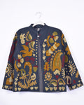 Suzani Embroidered Canvas Jacket/Cardigan - 09 image 0