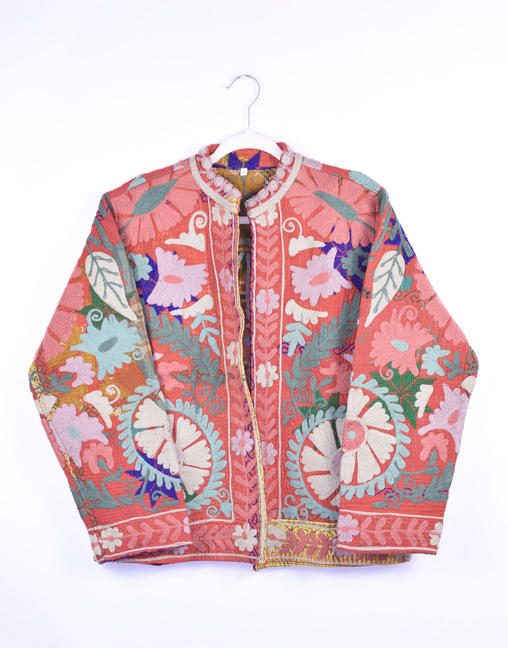 Suzani Embroidered Kantha Jacket/Cardigan - 02 image 0