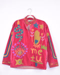 Me + You Embroidered Velvet Jacket - 02 image 0