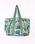 Canvas Suzani Embroidered Oversized Tote Bag - 10 image 0