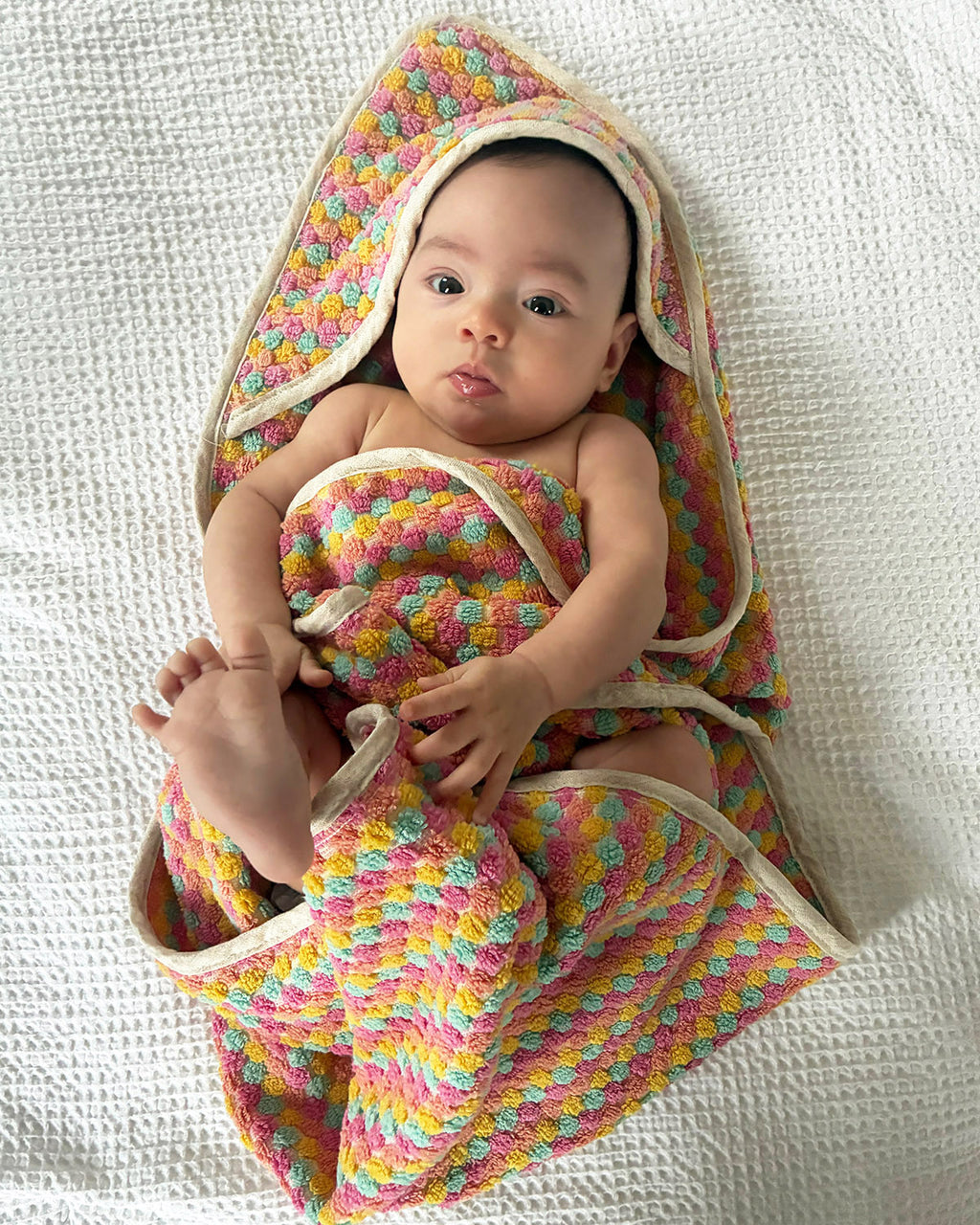 Baby Towel / Blanket - Turkish Cotton Terry Cloth - 05 image 4