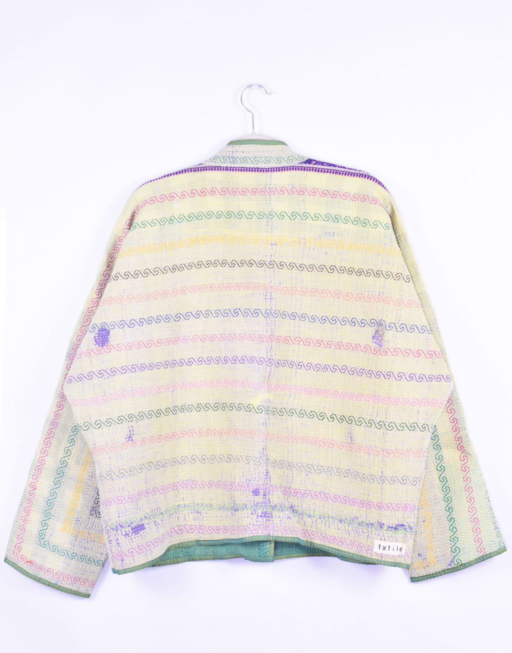 Charlie Quilted Reversible Patchwork Kantha Jacket - 07 image 1