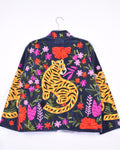 Tiger Tribe Embroidered Velvet Jacket - 08 image 0