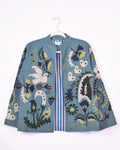 Suzani Embroidered Canvas Jacket/Cardigan - 06 image 0