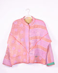 Charlie Quilted Reversible Patchwork Kantha Jacket - 04 image 0
