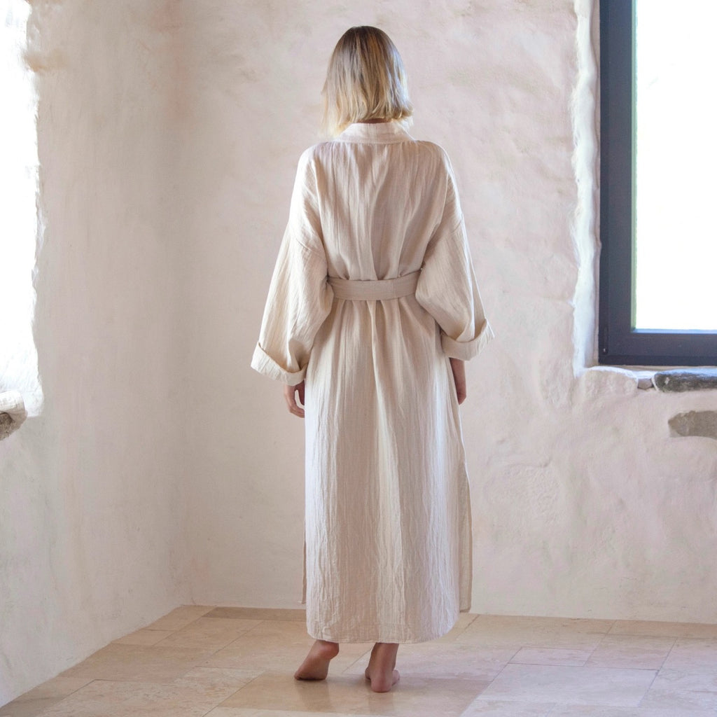 Loomist Muslin Double-Layer Robe image 2