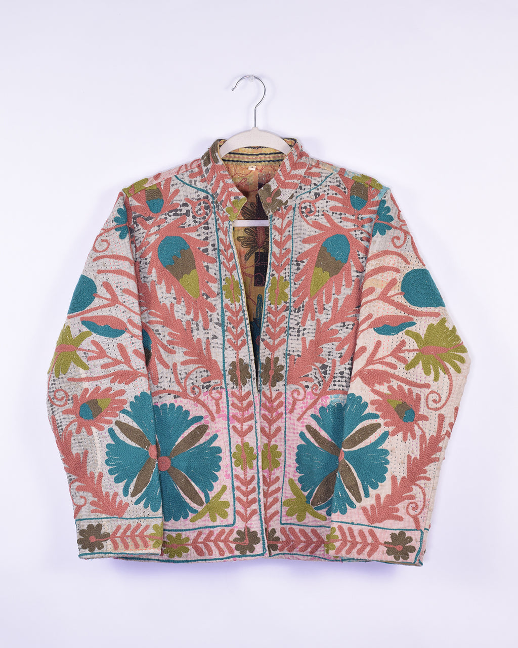 Suzani Embroidered Kantha Jacket/Cardigan - 01 image 0