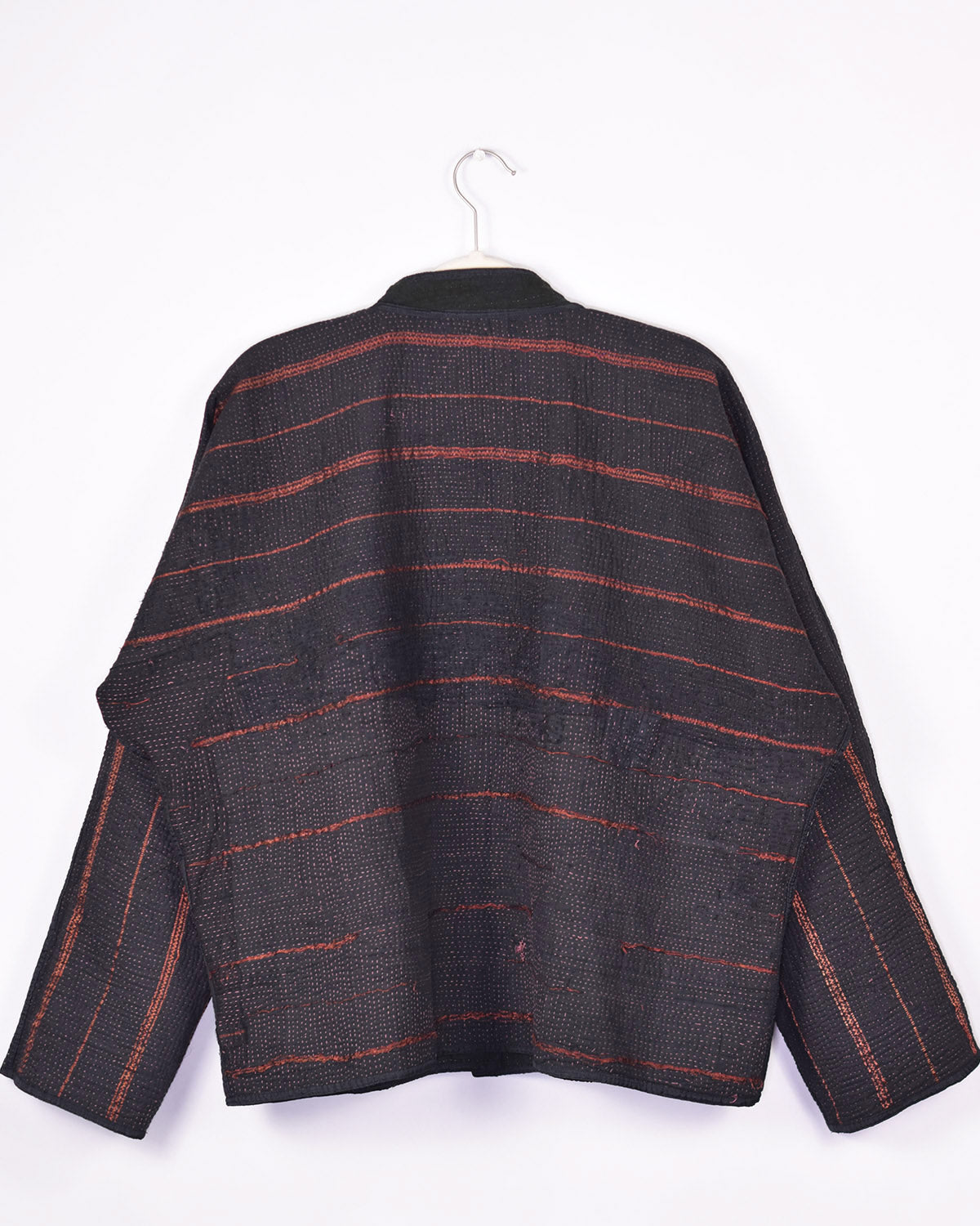 Charlie Quilted Reversible Patchwork Kantha Jacket - 05 image 3