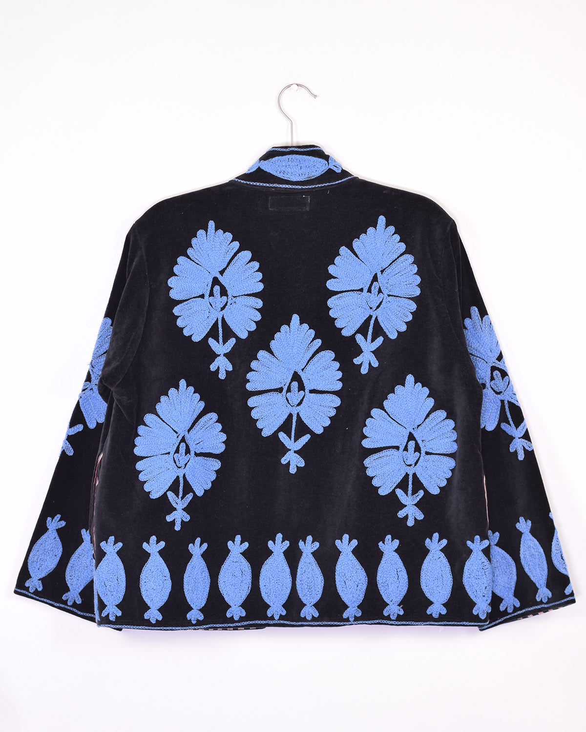 Embroidered Suzani Velvet Jacket - 10 image 0