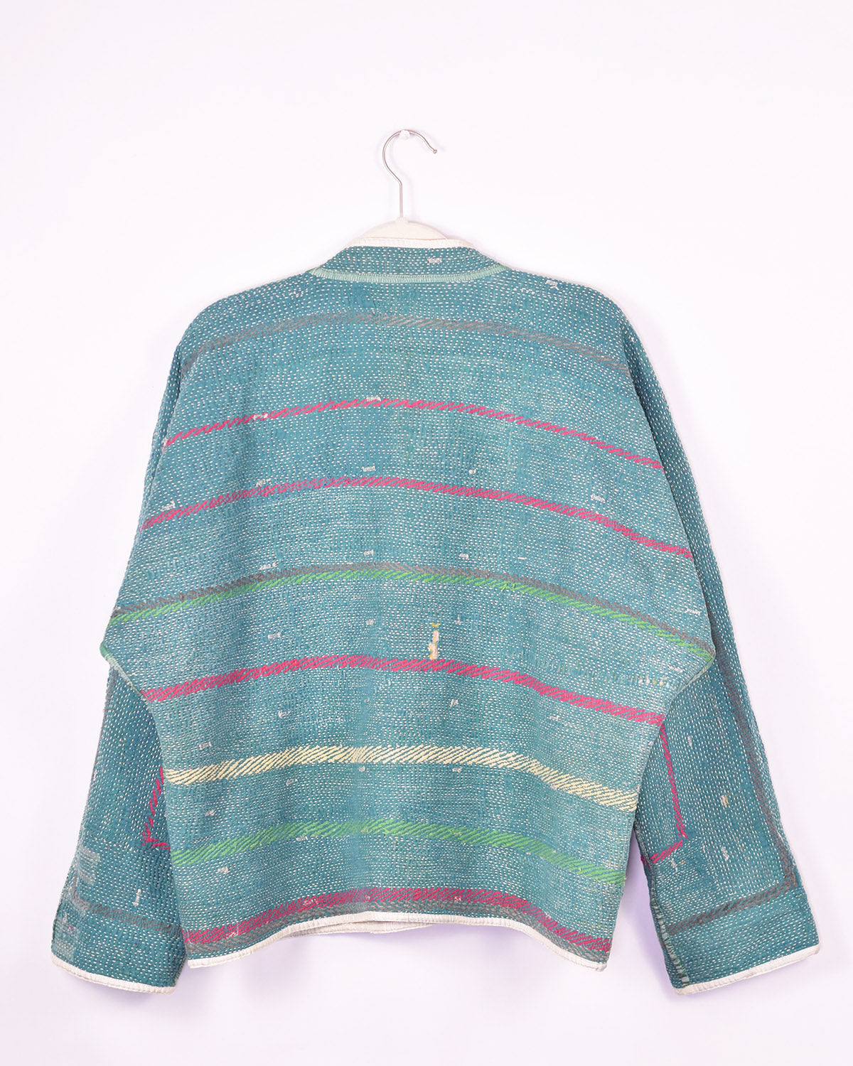 Charlie Quilted Reversible Patchwork Kantha Jacket - 09 image 1