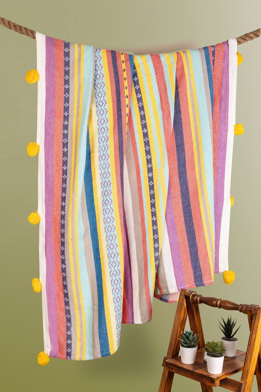 Guari Kohli Large Throw Blanket image 6