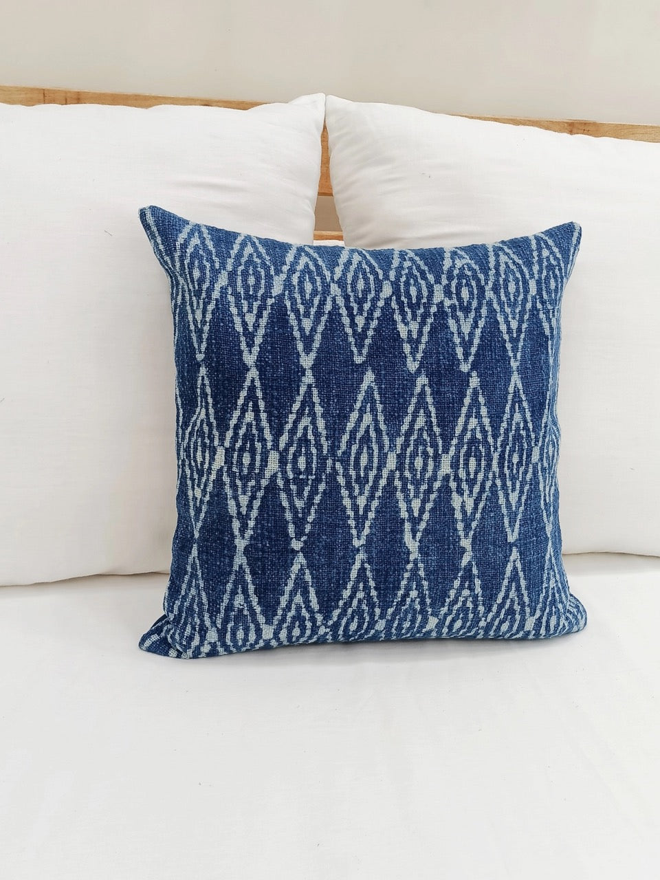 Eyda Homes Indigo Shibori Pillow image 2