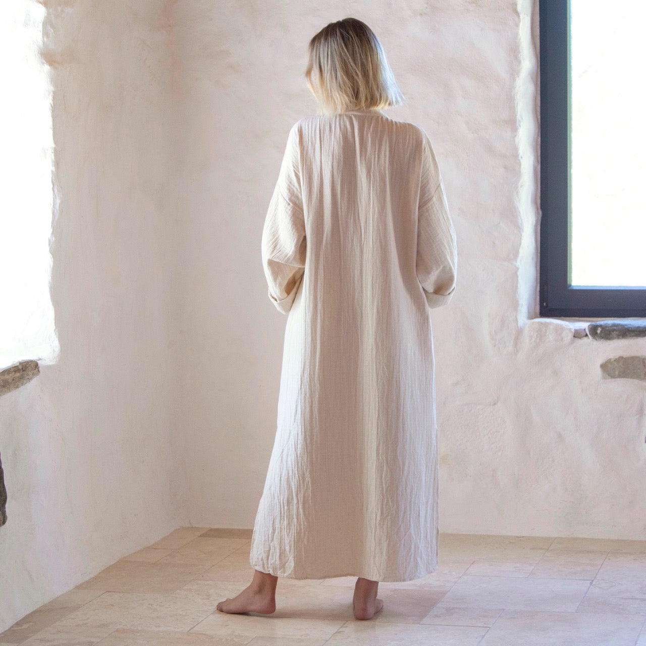 Loomist Muslin Double-Layer Robe image 3