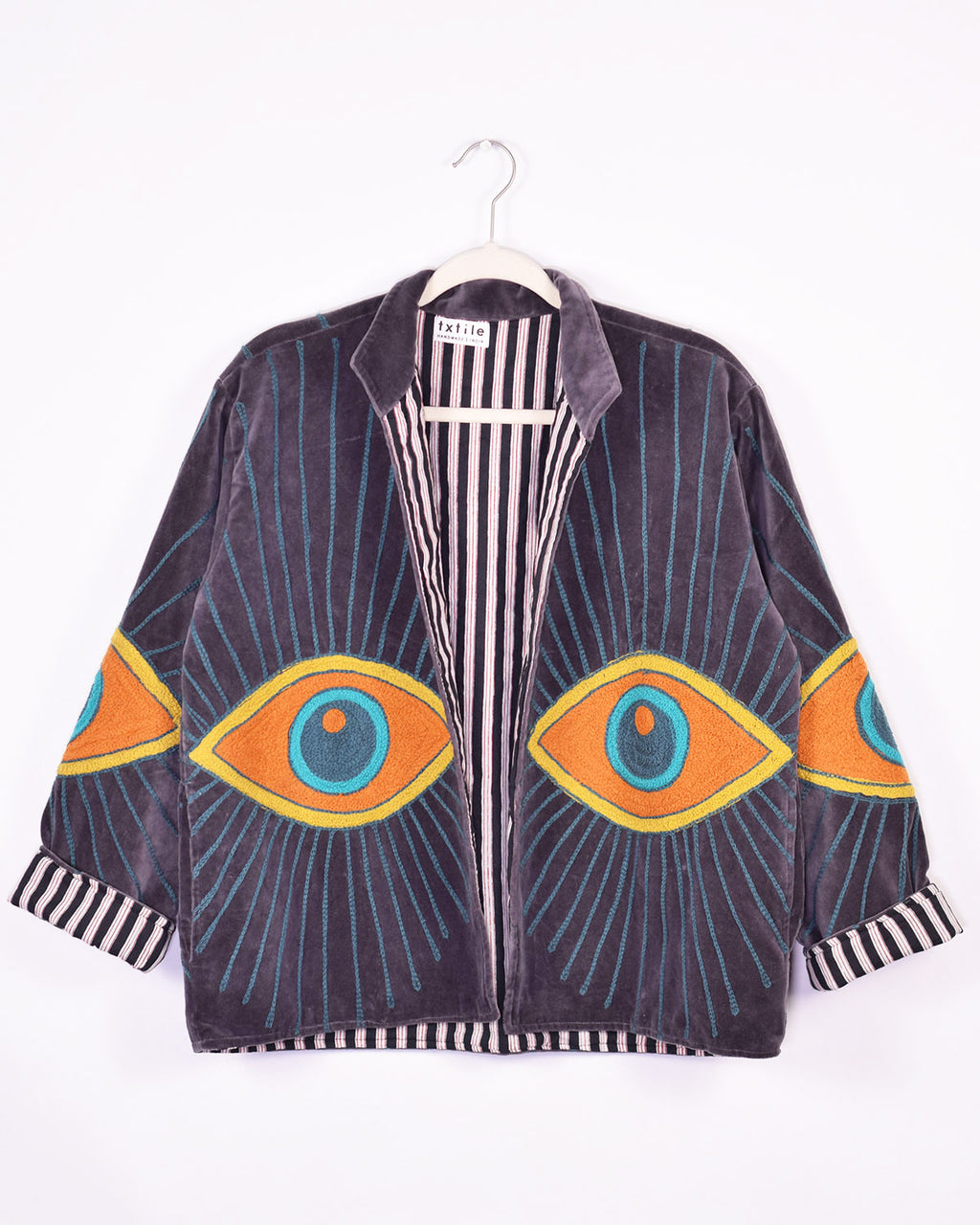 Velvet Evil Eye Jacket - 02 image 3