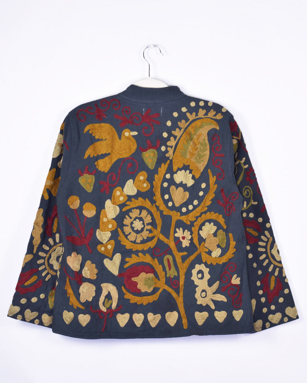 Suzani Embroidered Canvas Jacket/Cardigan - 09 image 1