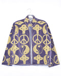 Peace Out Embroidered Velvet Jacket - 03 image 0