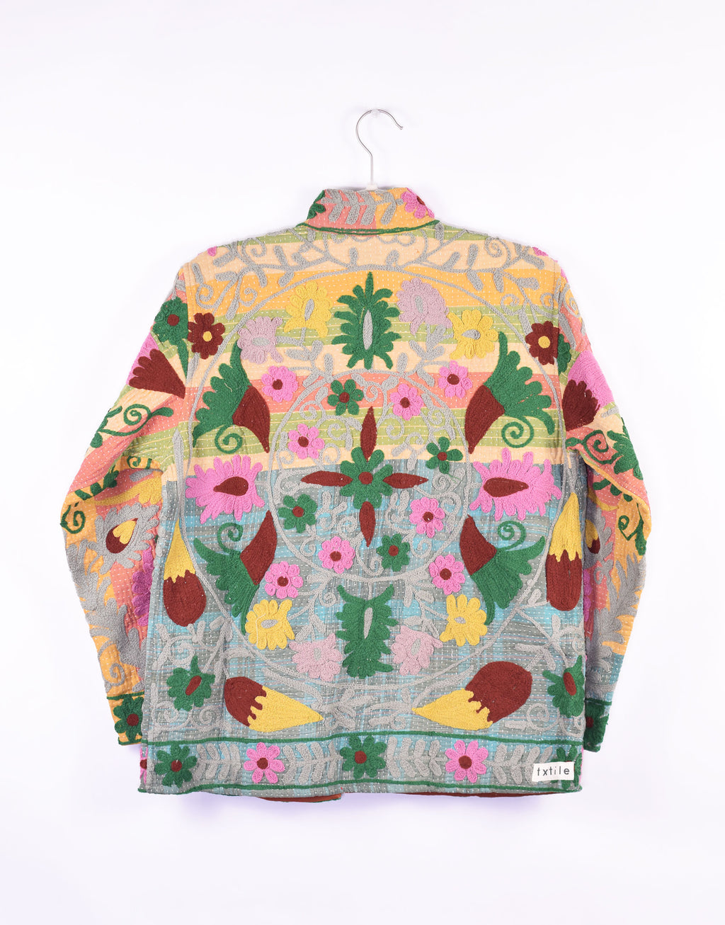 Suzani Embroidered Kantha Jacket/Cardigan - 03 image 1