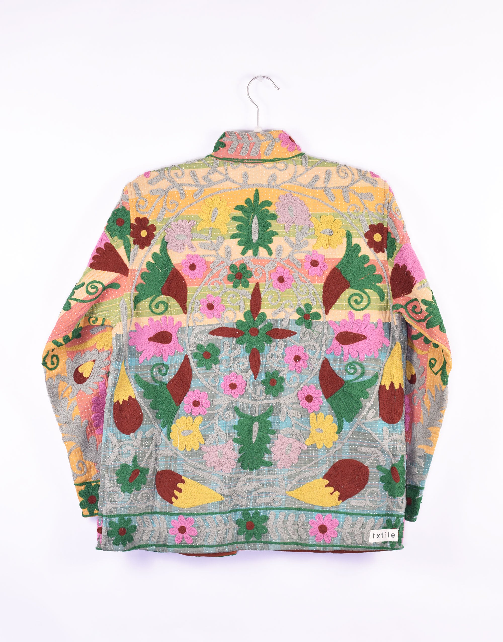 Suzani Embroidered Kantha Jacket/Cardigan - 03 image 1
