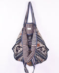 Canvas Suzani Embroidered Oversized Tote Bag - 12 image 0