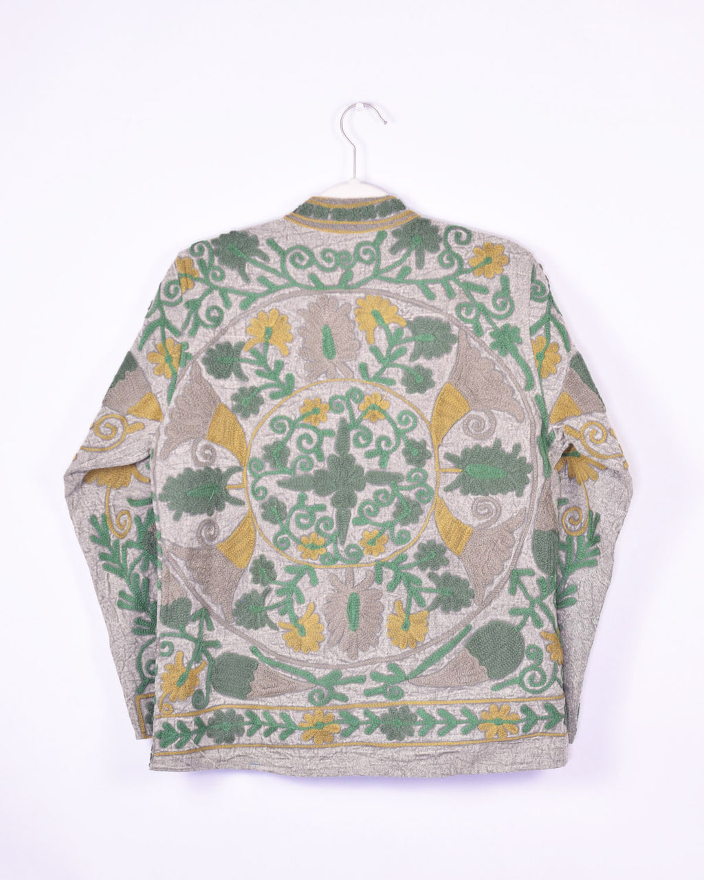 Suzani Embroidered Canvas Jacket/Cardigan - 04 image 1