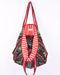 Velvet Suzani Embroidered Oversized Tote Bag - 11 image 0