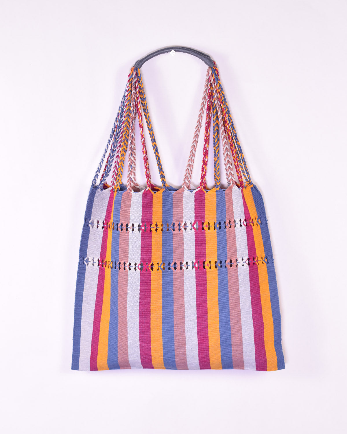 Txtile Colorful Handwoven Chiapas Hammock Bag - 18 image 1