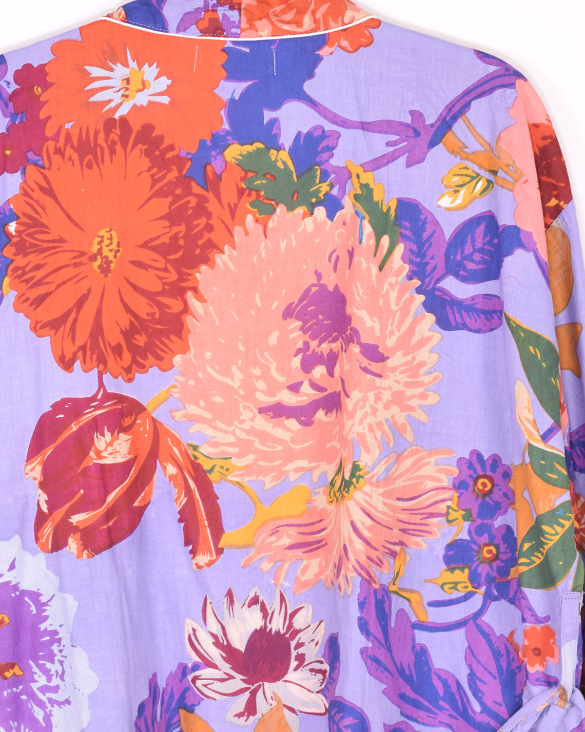 Lightweight Cotton Robe / Kimono - Flower Patch image 2