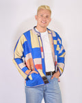 Charlie Oversized Quilted Reversible Patchwork Kantha Jacket - 12