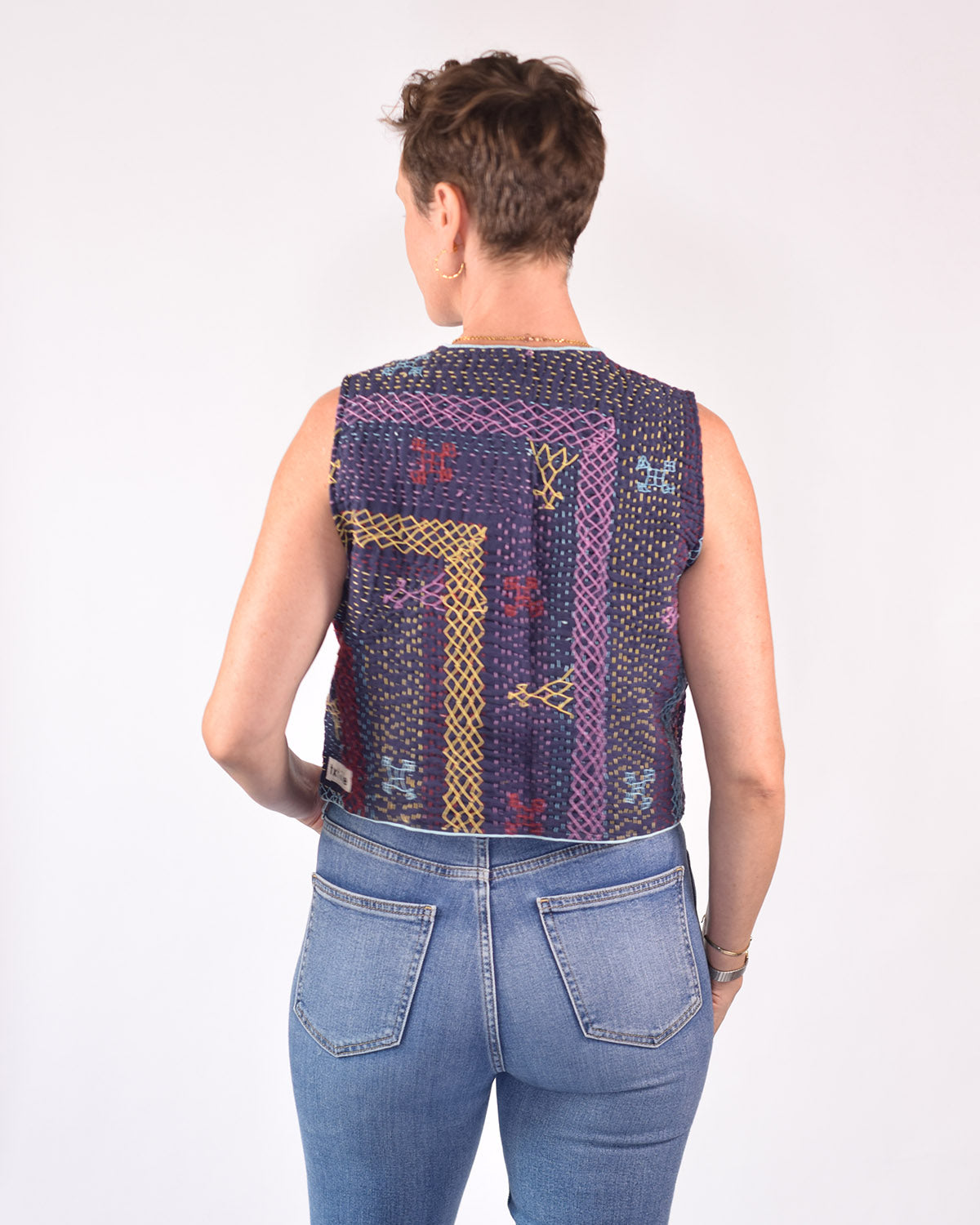 Cassie Quilted Vest - 01