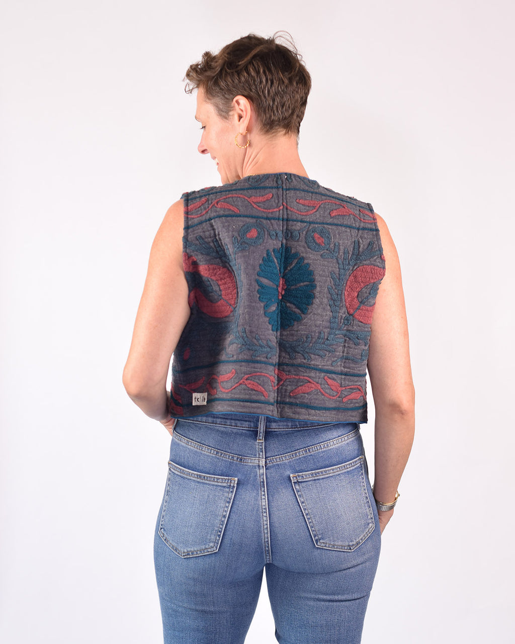 Cassie Quilted Vest - 06