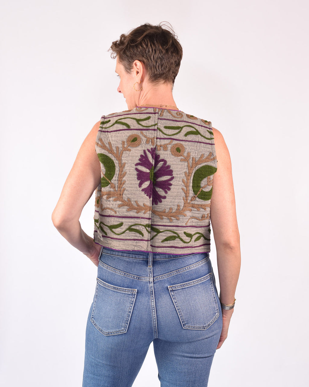 Cassie Quilted Vest - 04