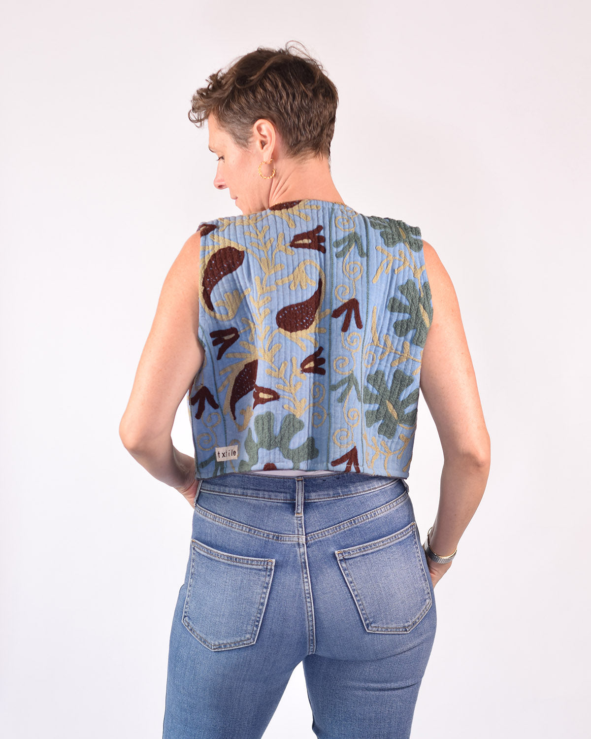 Cassie Quilted Vest - 02