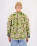 XL - Extended Sized - Suzani Embroidered Canvas Jacket/Cardigan - 13